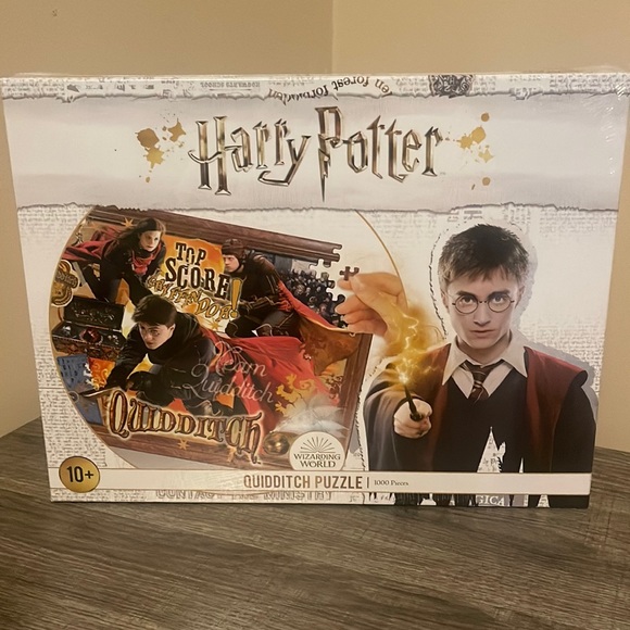BRAND NEW SEALED HARRY POTTER QUIDDITCH 1000 PIECE PUZZLE - Picture 1 of 4